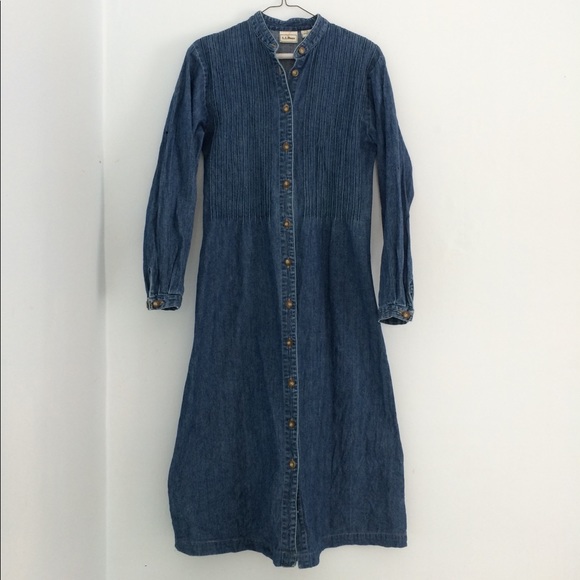 denim duster dress